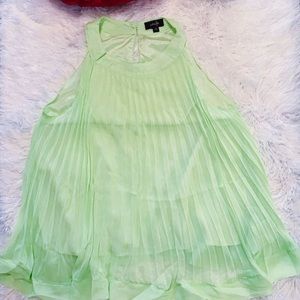 Adorable Pleated Tank Top